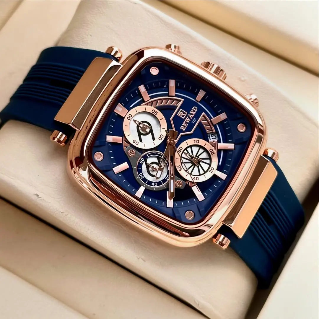 REWARD VIP Men’s Rose Gold Watch — Premium Look, Everyday Style