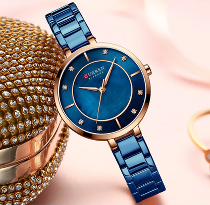 CURREN 9051 Women's Steel Watch